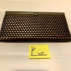 Brand New Bronze Clutch $15